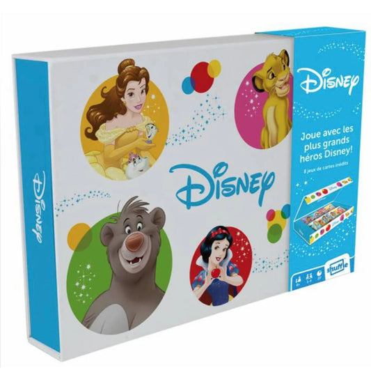 DISNEY Grand coffret 8 jeux de cartes Disney