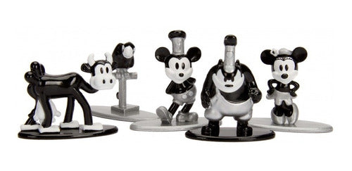 DISNEY Mickey figurines Nano Metalfigs Vintage 90 ans