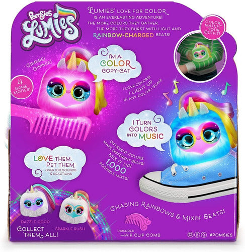 POMSIES LUMIES Peluche interactive