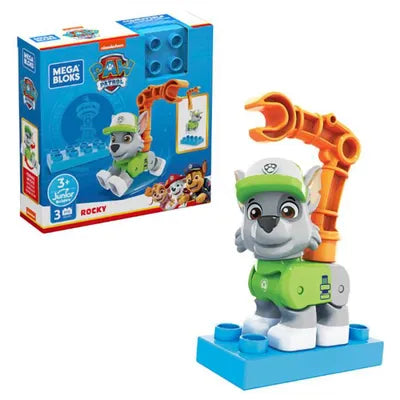 PAT PATROUILLE Figurine de construction mega bloks Rocky