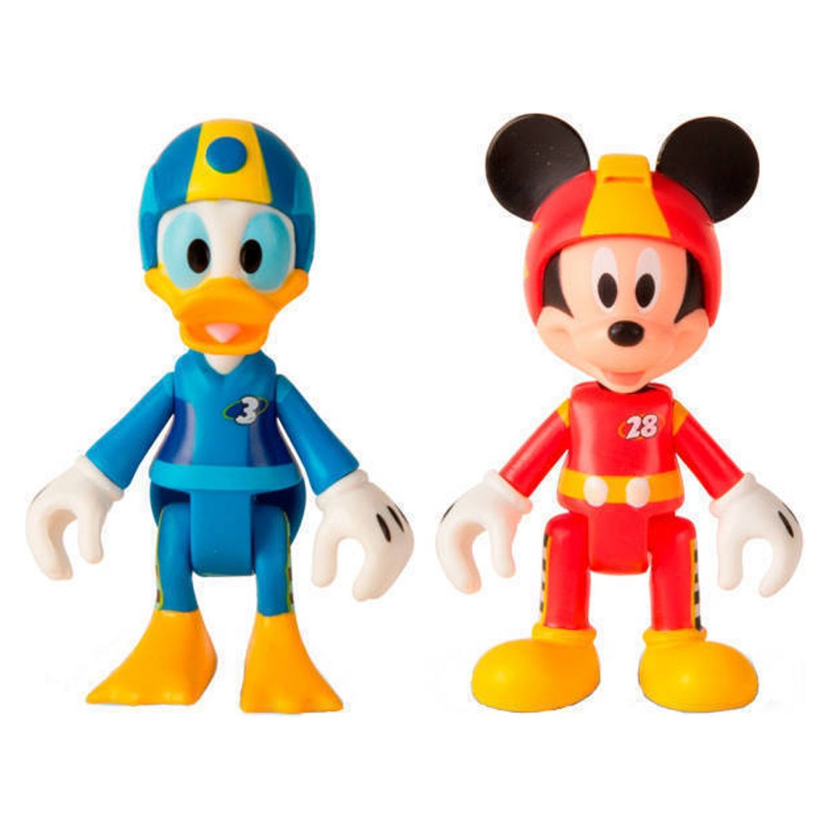 MICKEY Pack de 2 figurines Mickey et Donald roadstar racers