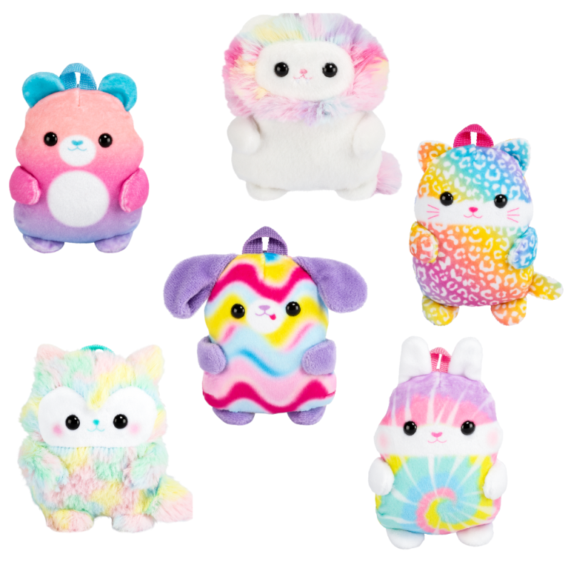 REAL LITTLES Mini sac à dos avec accessoires surprises Animaux peluches