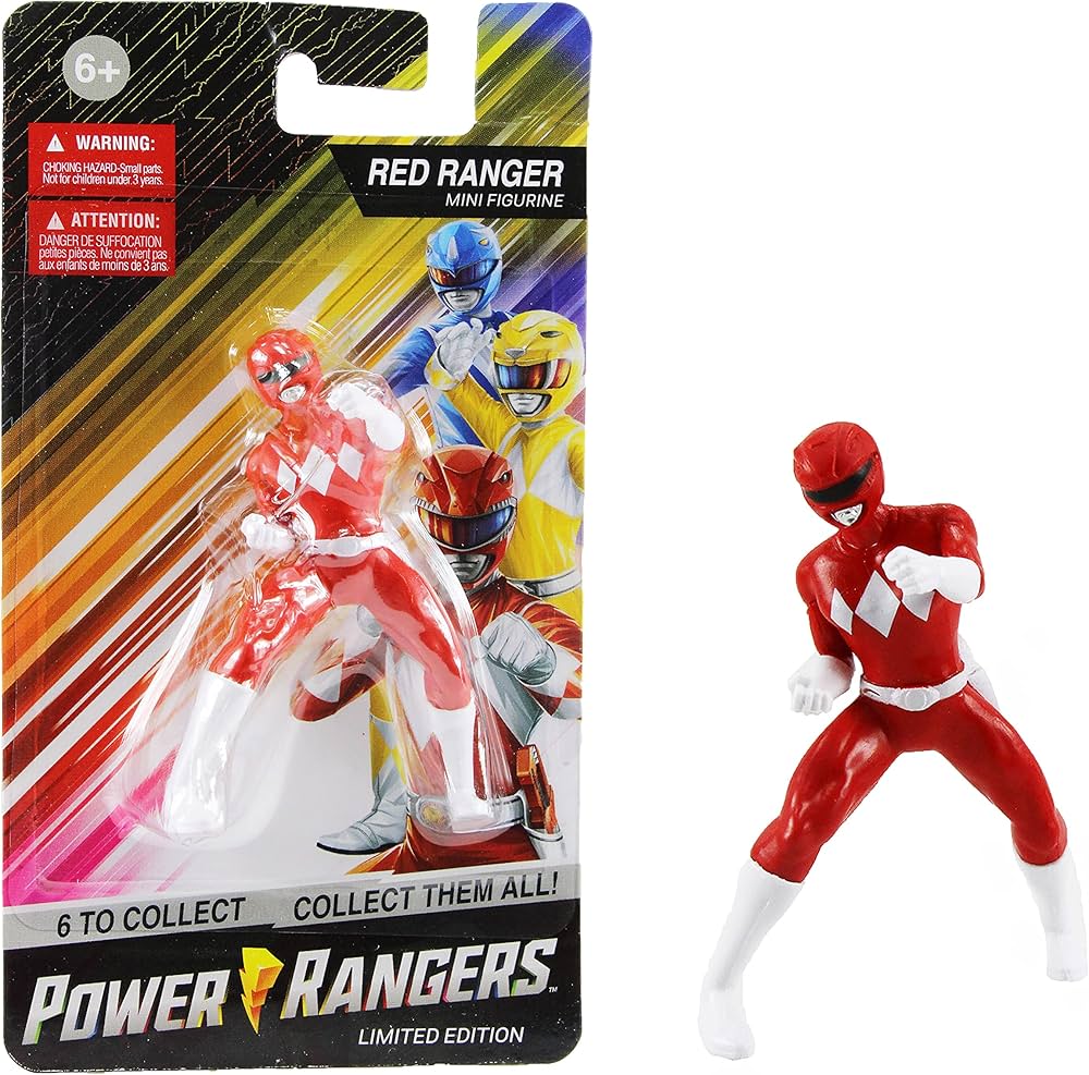 POWER RANGERS Mini figurine édition limitée