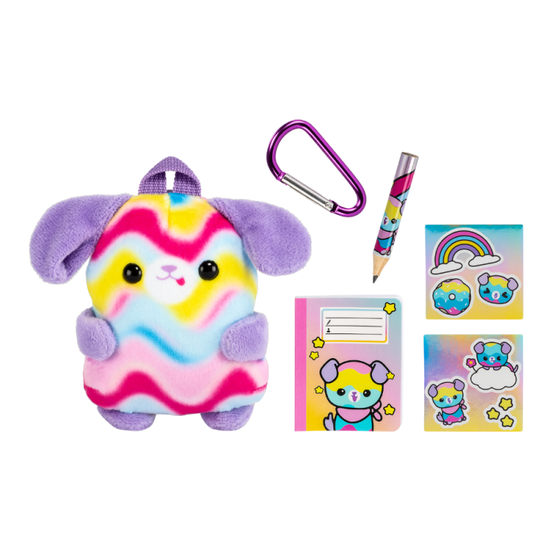 REAL LITTLES Mini sac à dos avec accessoires surprises Animaux peluches