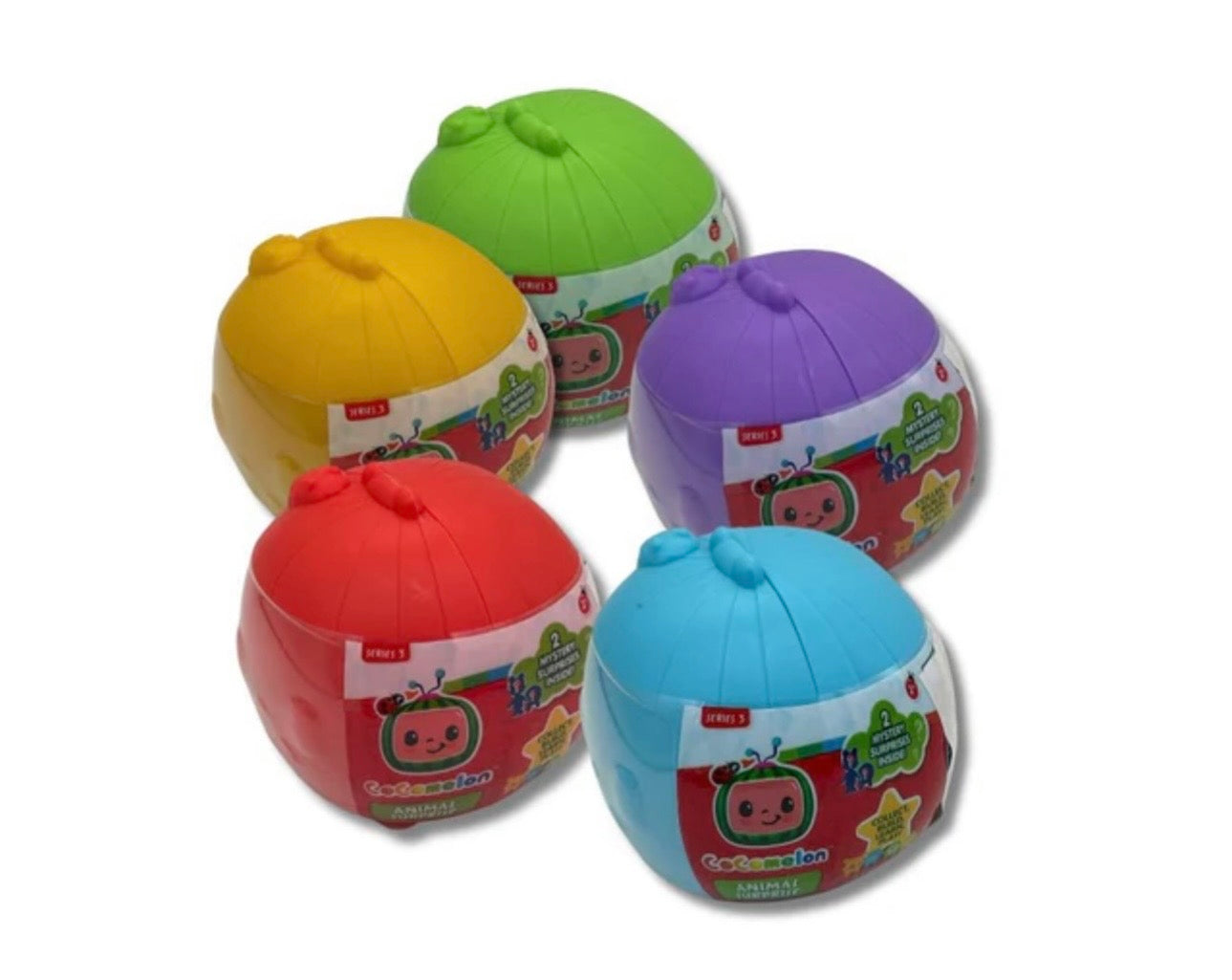 COCOMELON Figurine boule surprise Série 3 animal