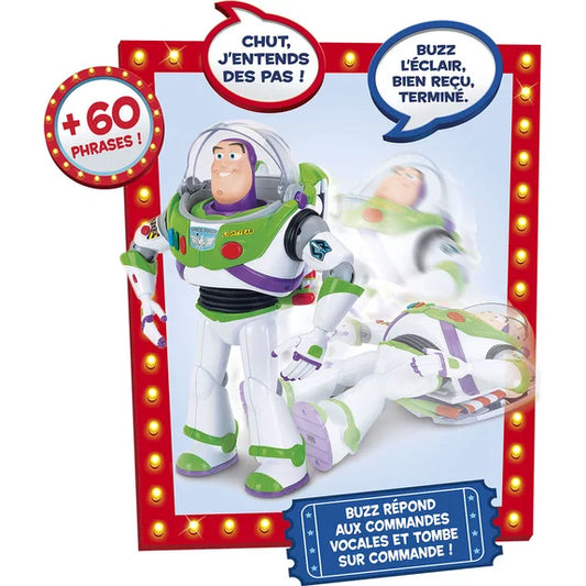 TOY STORY Figurine interactive incroyable Buzz l’éclair