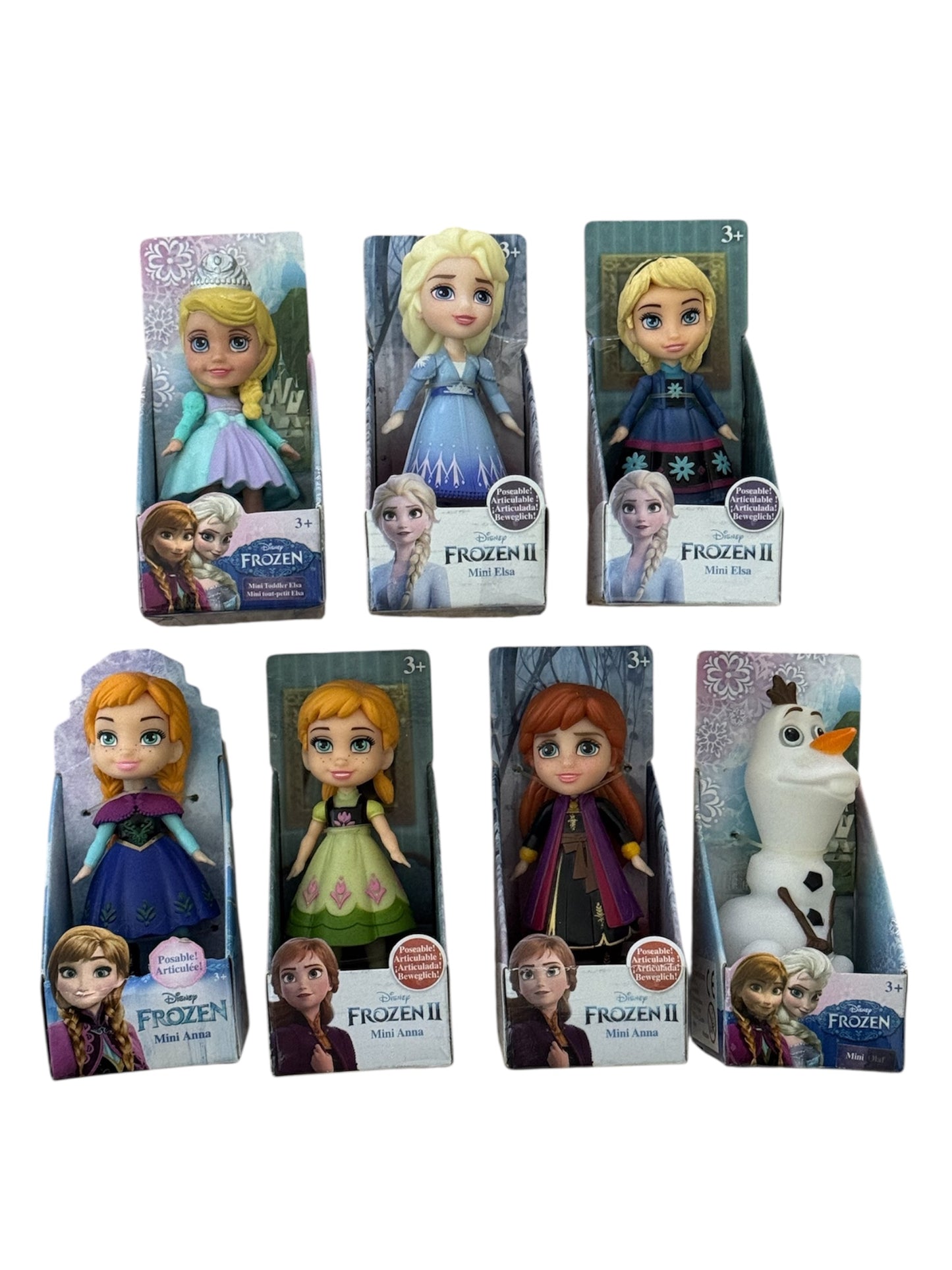 REINE DES NEIGES Mini poupées figurines Jakks Pacific