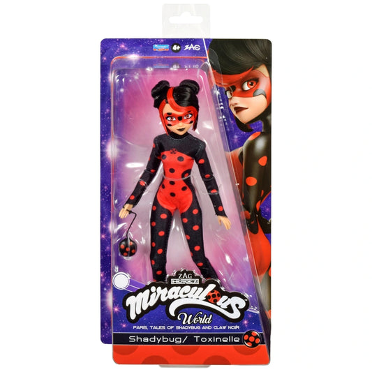 MIRACULOUS WORLD Poupée Shadybug / Toxinelle