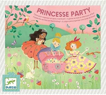 DJECO Princesse party - pochette organisation anniversaire