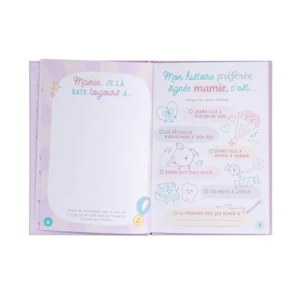Livre à personnaliser – Meilleure mamie du monde – MR. WONDERFUL