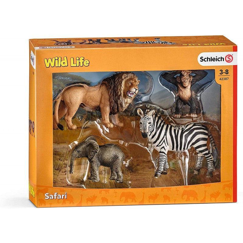 SCHLEICH Coffret starter figurines animaux sauvages