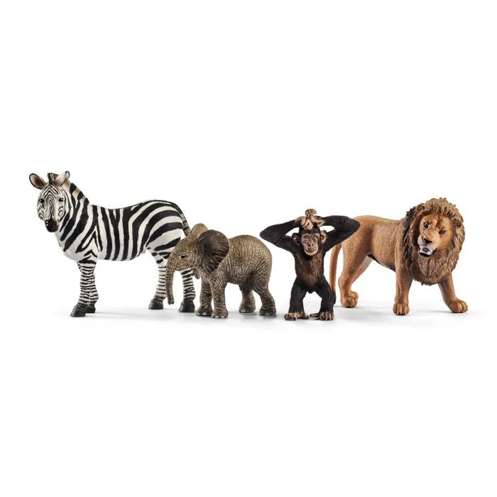 SCHLEICH Coffret starter figurines animaux sauvages