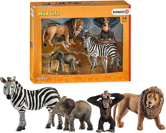 SCHLEICH Coffret starter figurines animaux sauvages
