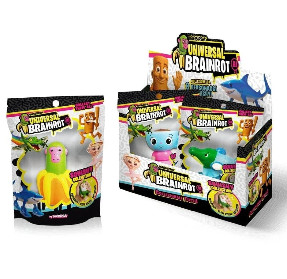 BRAINROT Figurine anti-stress Squishy