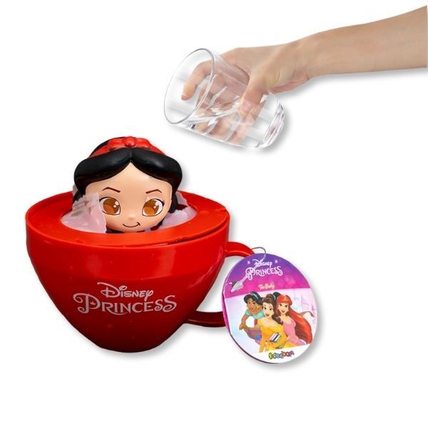 Disney Princess Tea Party – Tasse Surprise avec Figurine Squishy Disney