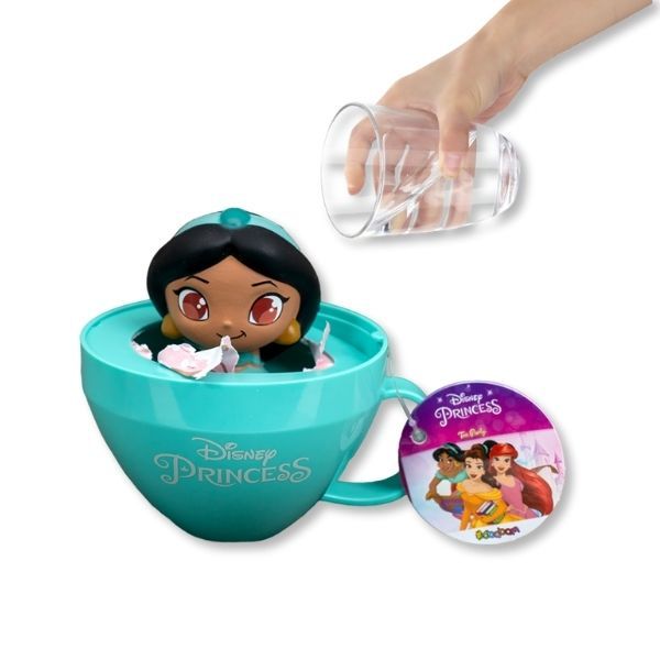 Disney Princess Tea Party – Tasse Surprise avec Figurine Squishy Disney