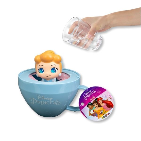 Disney Princess Tea Party – Tasse Surprise avec Figurine Squishy Disney