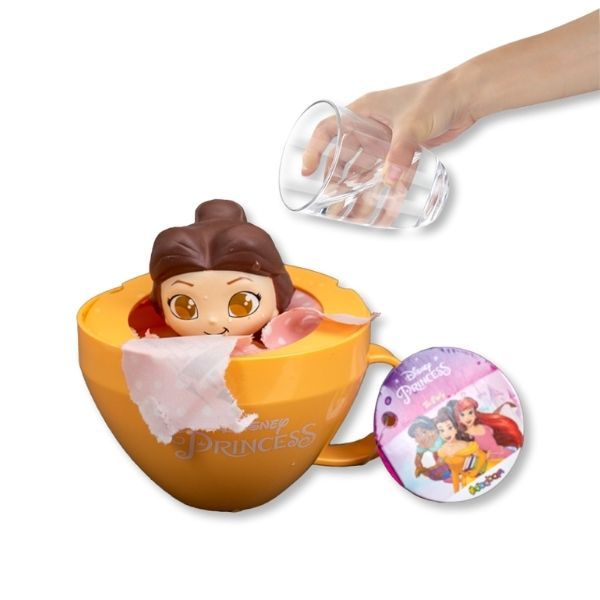 Disney Princess Tea Party – Tasse Surprise avec Figurine Squishy Disney