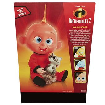 INDESTRUCTIBLES Poupée interactive Jack Jack attaque