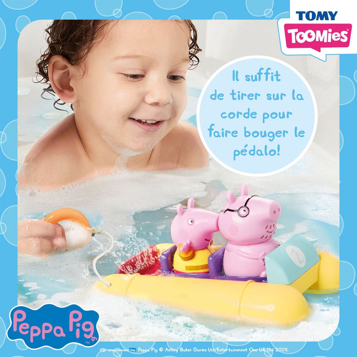 PEPPA PIG Pédalo jouet de bain Frimousse-shop