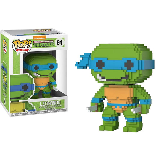 TORTUES NINJA Funko pop 8 bits figurine Leonardo num 04