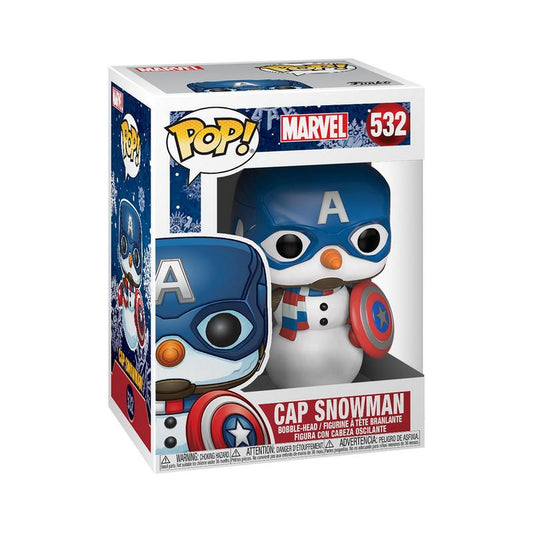 FUNKO POP Figurine Marvel 532 Cap snowman