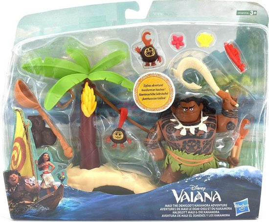 PRINCESSES DISNEY Vaiana Maui le demi dieu Kakamora