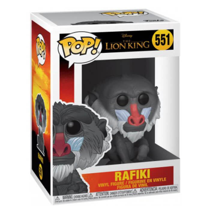 FUNKO POP Figurine le roi lion 551 Rafiki