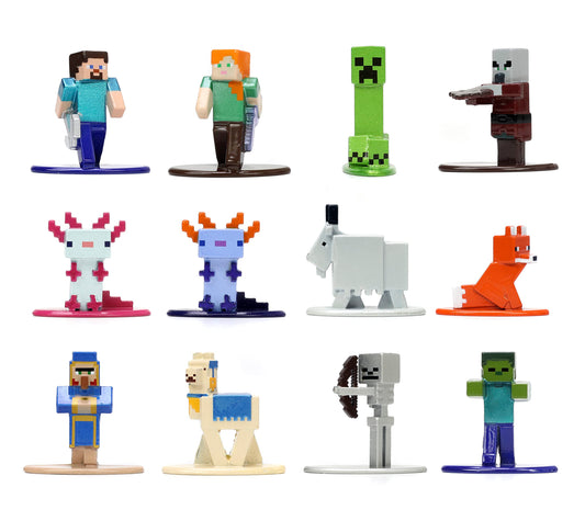 MINECRAFT Mini figurine Nano Metalfigs Die cast