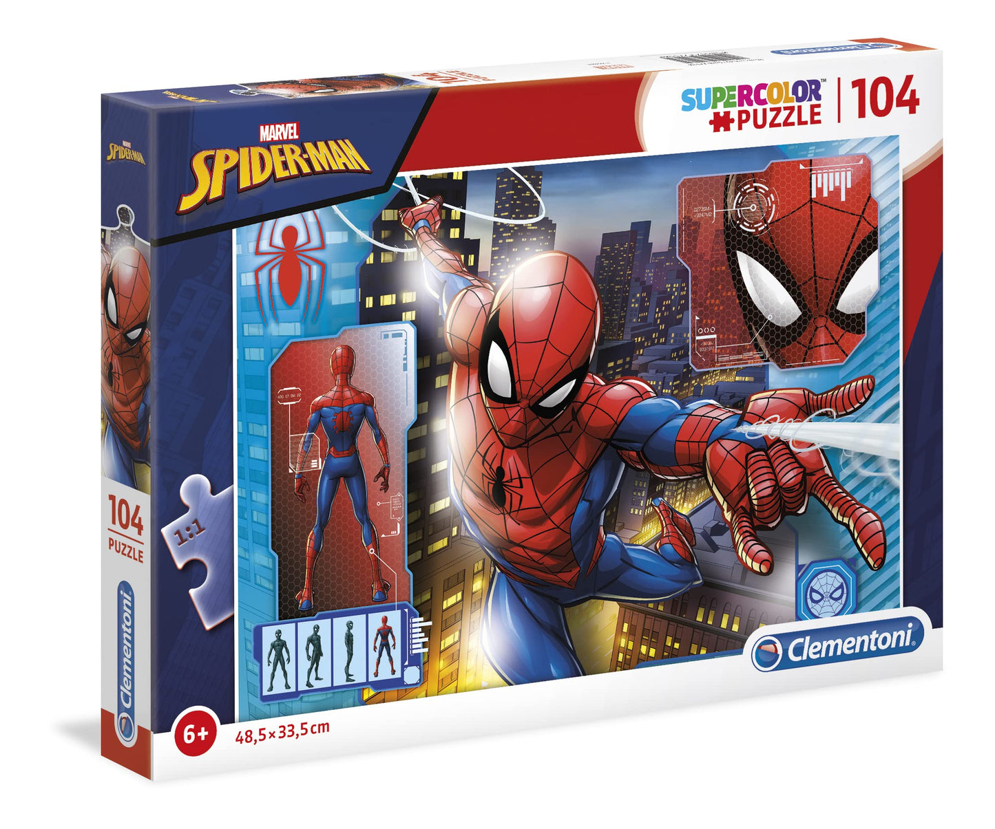 SPIDERMAN Puzzle 104 pièces Clementoni