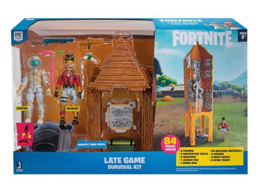 FORTNITE Kit late game survival avec 2 figurines