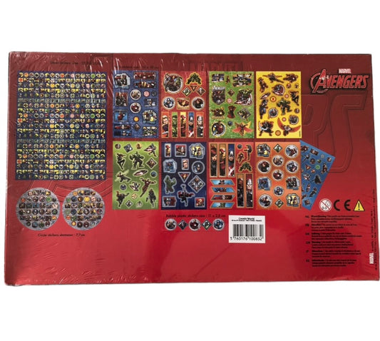 AVENGERS Grand coffret de 575 stickers autocollants