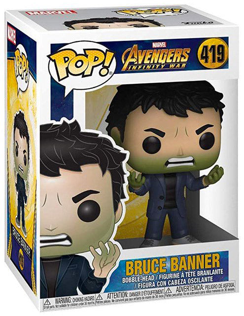 FUNKO POP Figurine Marvel Avengers 419 Bruce Banner