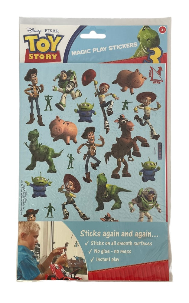 TOY STORY Set de stickers autocollants réutilisables