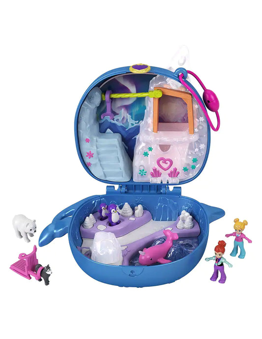 POLLY POCKET Coffret voyage en arctique Narval