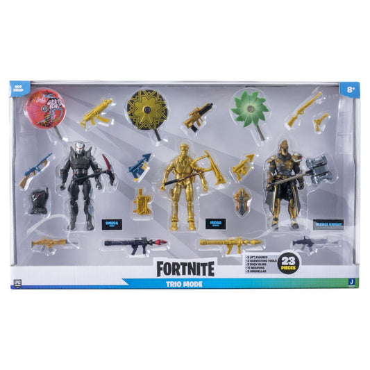 FORTNITE Pack de 3 figurines Hot Drop trio Mode