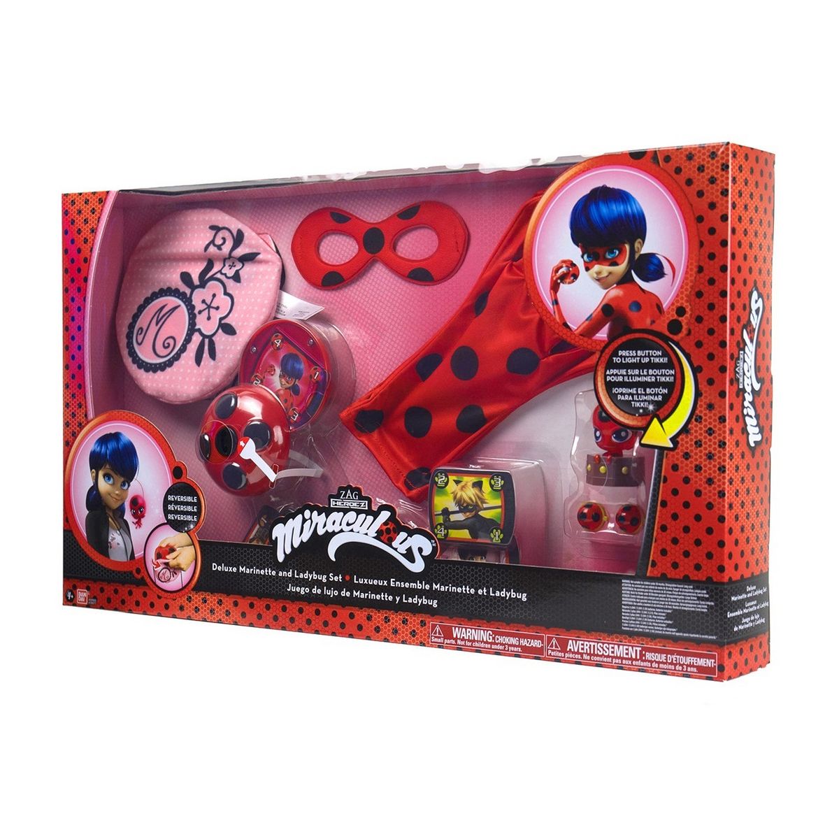 MIRACULOUS Mega pack accessoires déguisement Ladybug