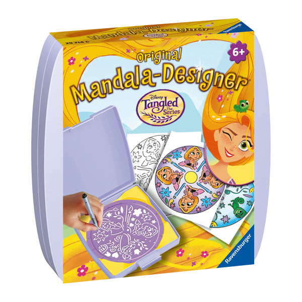 PRINCESSES DISNEY Mini mandala désigner Raiponce