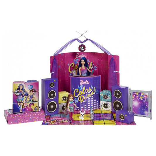 BARBIE Méga coffret Barbie reveal surprise party