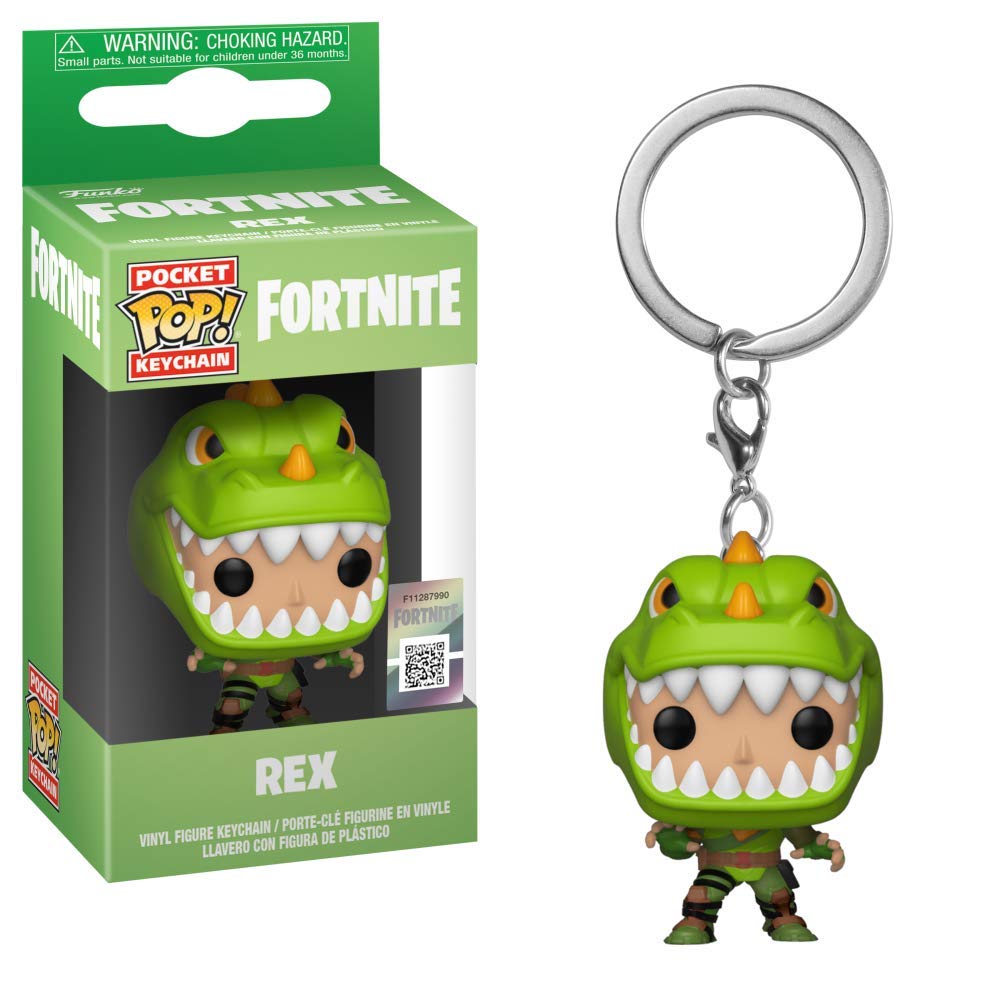 FORTNITE Porte clé Funko pop Keychain Rex