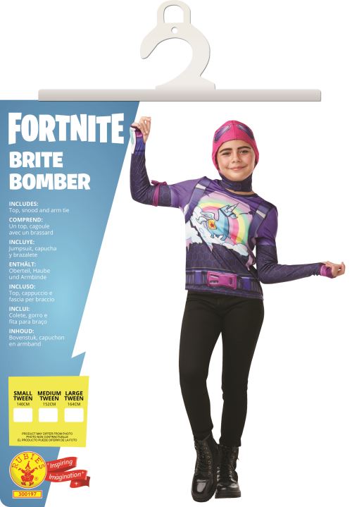 FORTNITE Déguisement Brite Bomber 11/12 ans