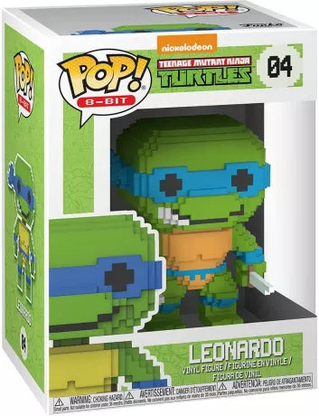 TORTUES NINJA Funko pop 8 bits figurine Leonardo num 04