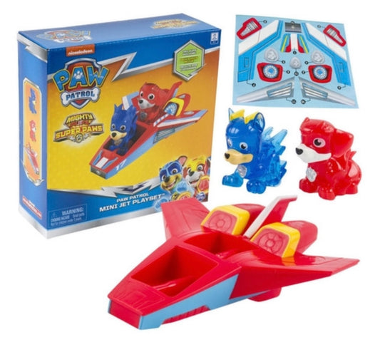 PAT PATROUILLE Mini jet playset avec figurines