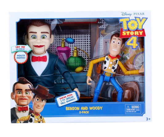 TOY STORY Coffret figurines Benson et Woody