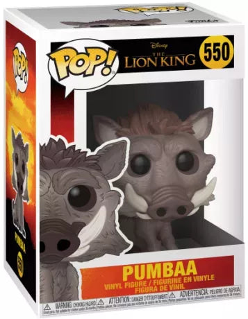 FUNKO POP Figurine le roi lion 550 Pumbaa
