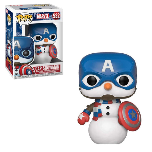 FUNKO POP Figurine Marvel 532 Cap snowman