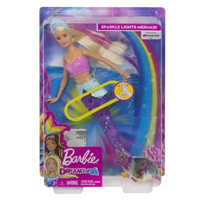 BARBIE Poupée Dreamtopia Sirène lumières et danse aquatique