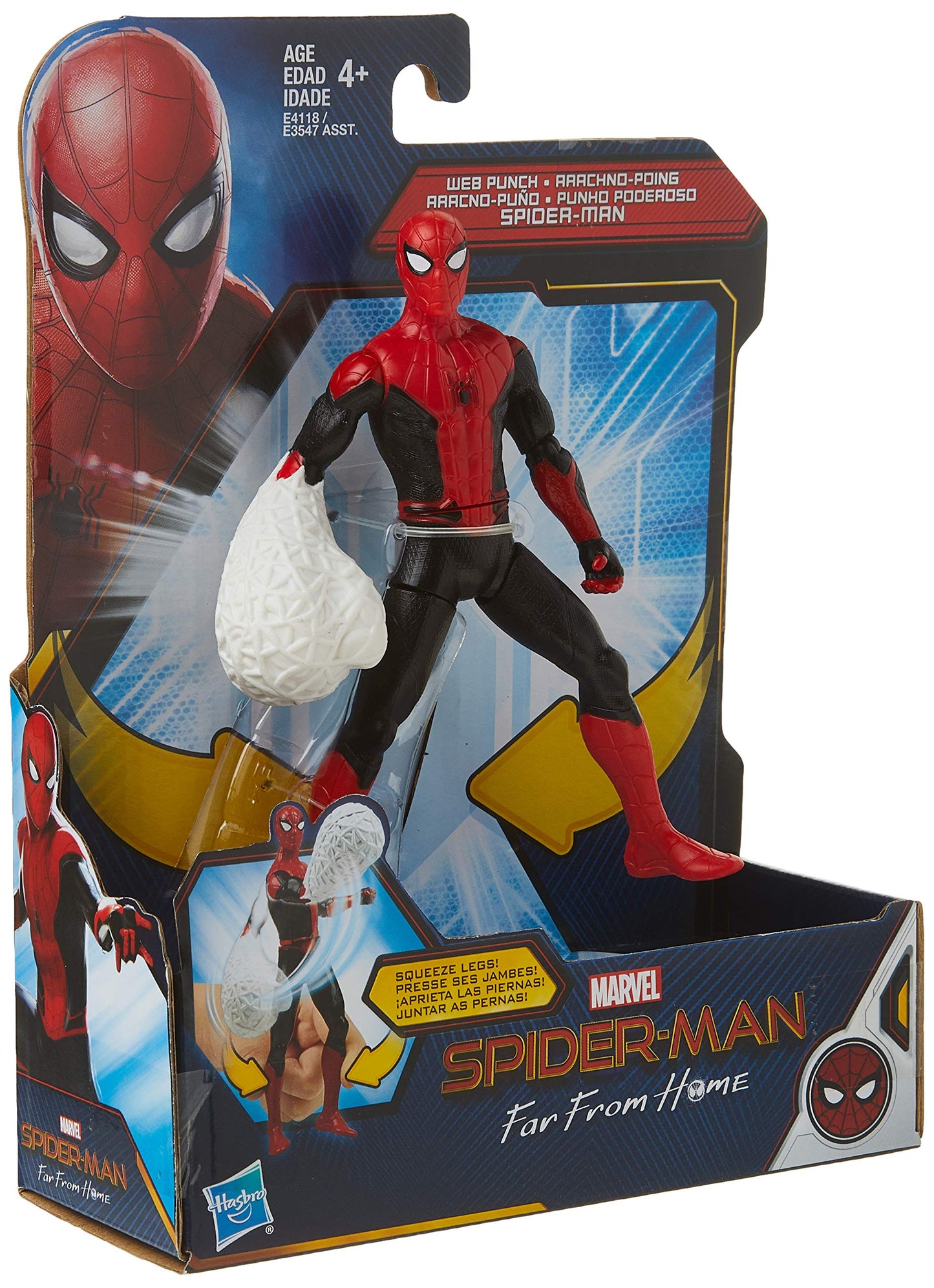 SPIDERMAN Figurine far from home poing de toile