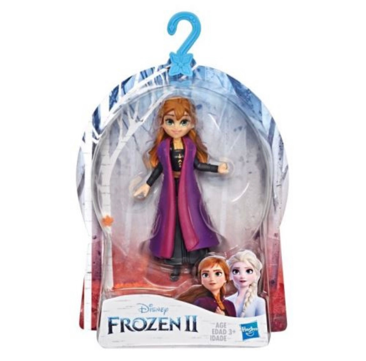 REINE DES NEIGES Figurine mini poupée Anna