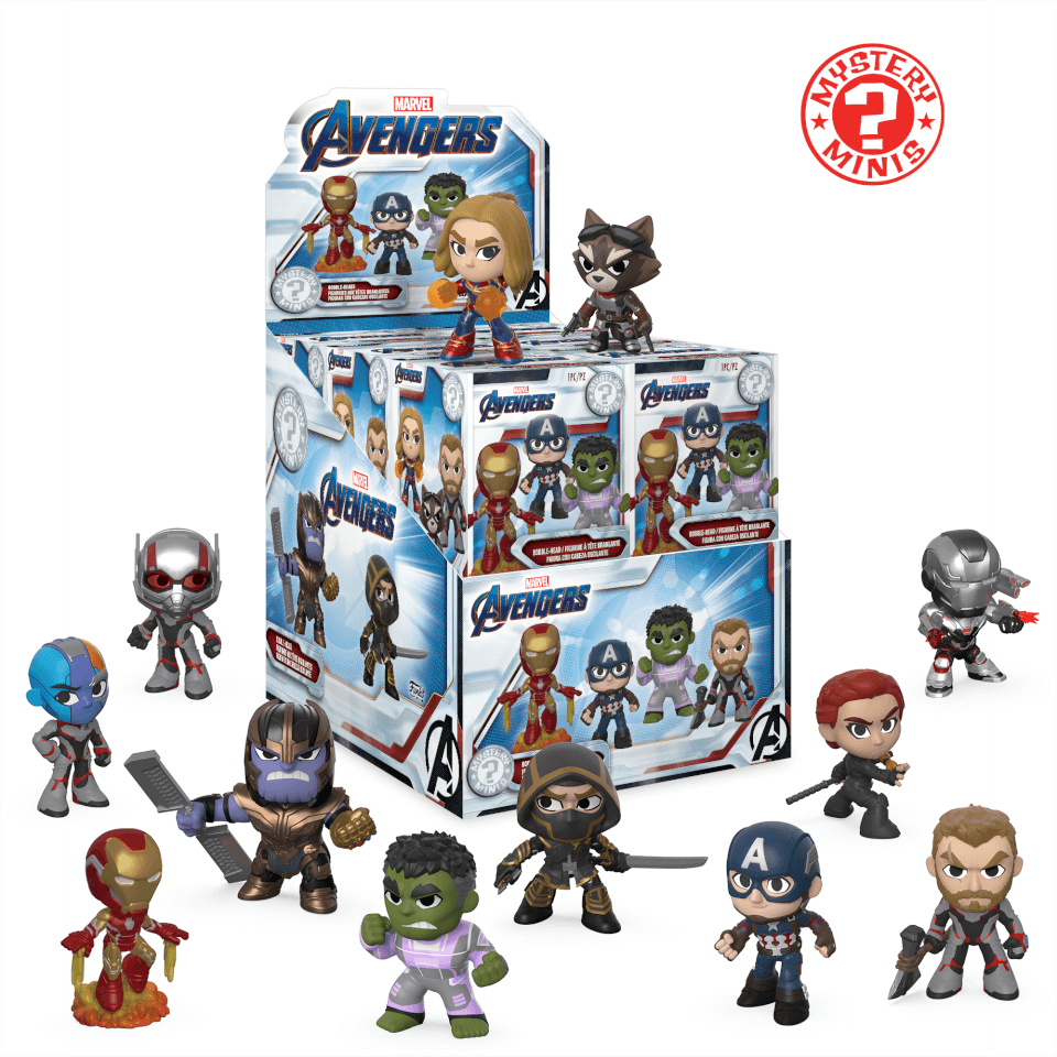 AVENGERS Boîte figurine Funko mini mystery